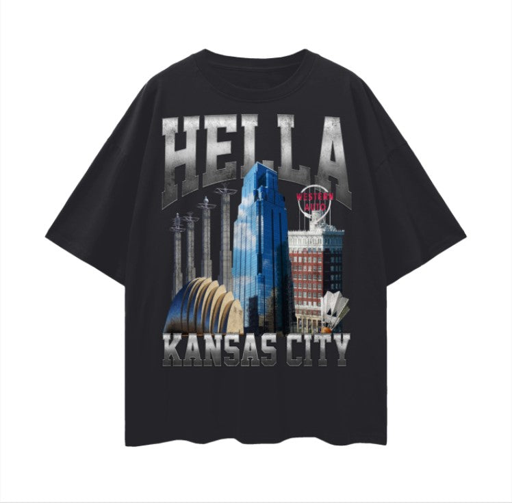 Boxy HKC Vintage Cropped Tee